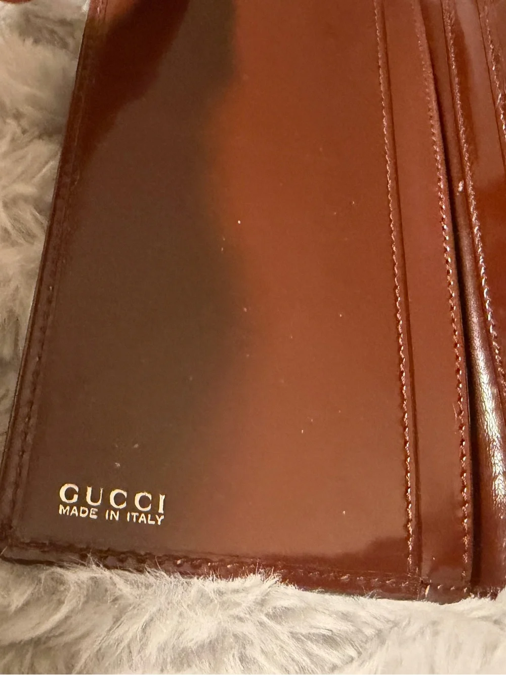 Gucci patent leather